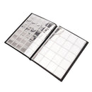 250 pockets pu world coin tokens banknotes collection storage album book red  ME