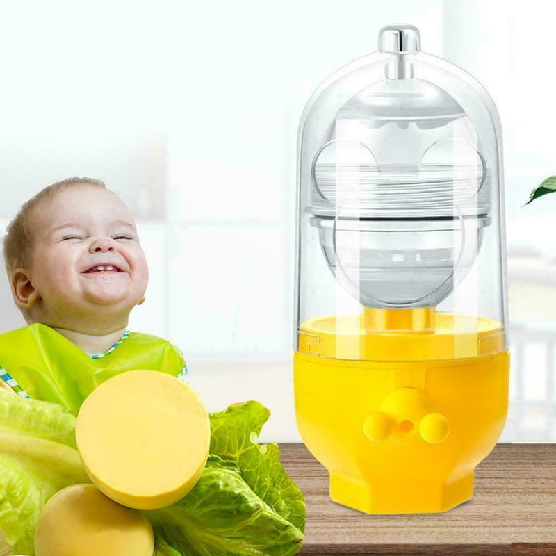 1* Egg Shaker Manual Pull Egg White Egg Yolk Mix Fusion Egg Tools Turner K9Z9