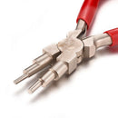6 in 1 Pliers Wire Looping Forming Bail Making Shaping Jump Ring Tool 3-10mm
