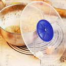 Silicone Splatter Screen Baking Mixing Bowl Guard Covers Pots Shields From  V1U3