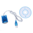 USB to RS232 Serial 9 Pin DB9 Cable Adapter Convertor C9S2