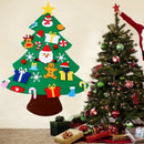 New DIY Felt Christmas Tree New Year Gifts Kids Toys Artificial Tree Wall H X2Q3
