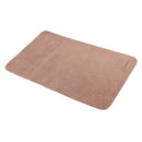 Thickened Cattlehide Anti-skidding Pad Khaki for Guitar Bass Pipa Part