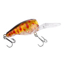 5pcs/set Fishing Lures Plastic Hard Baitt Crankbait with Treble Hook 5#