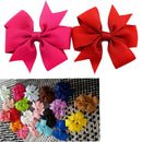 20x Lovely Hair Bows Boutique Baby Girls Hair Grosgrain Ribbon