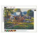 5D DIY Full Drill Diamond Painting Scenery Cross Stitch Embroidery Mosaic