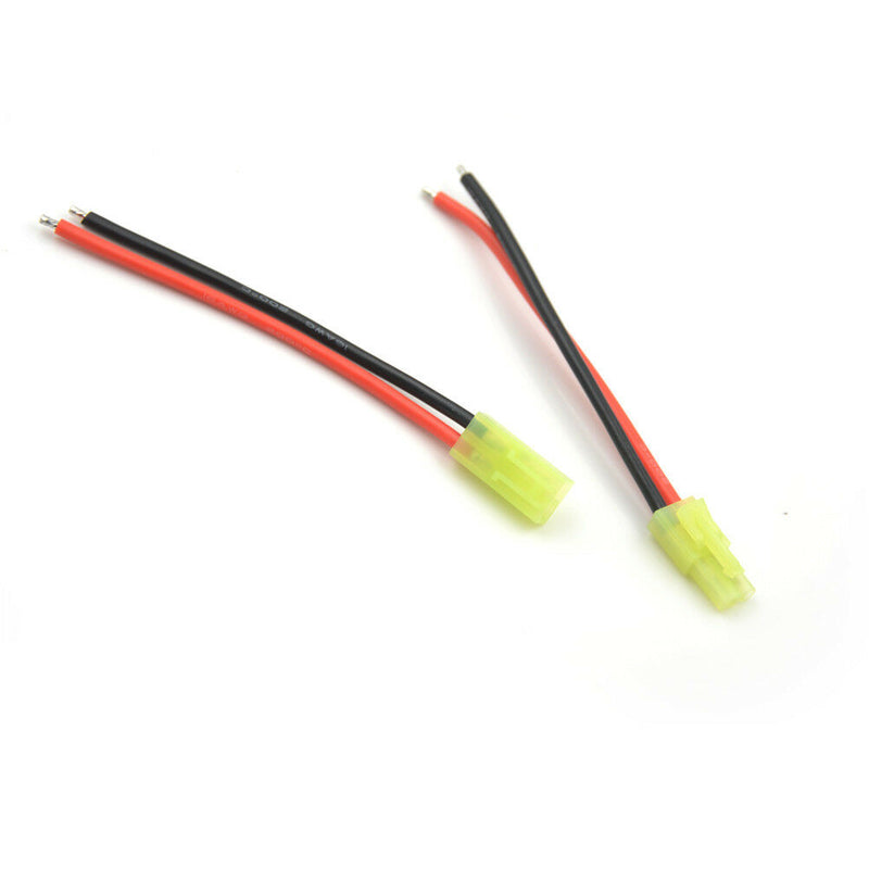 1pair Mini Tamiya Connector Male & Female 2pin Battery wire 16AWG n3c.