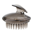 Gray Silicone Shampoo Brush Scalp Shower Hair Washing Massage Massager Comb