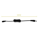 2pcs 2.1 X 5.5mm for DC Power Cable On/Off Switch Cable for LED Strip Light