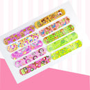 120PCs Waterproof Breathable Cartoon Band Aid Hemostasis Adhesive BandagesB Ew