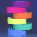 6Rolls UV Reactive Tape Blacklight Fluorescent Tape Glow in The Dark Neon Ga Ew
