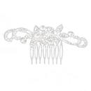 Bridal Wedding Bride Crystal Hair Clip Comb Slide Headdress Tiara Jewelry