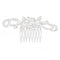 Bridal Wedding Bride Crystal Hair Clip Comb Slide Headdress Tiara Jewelry