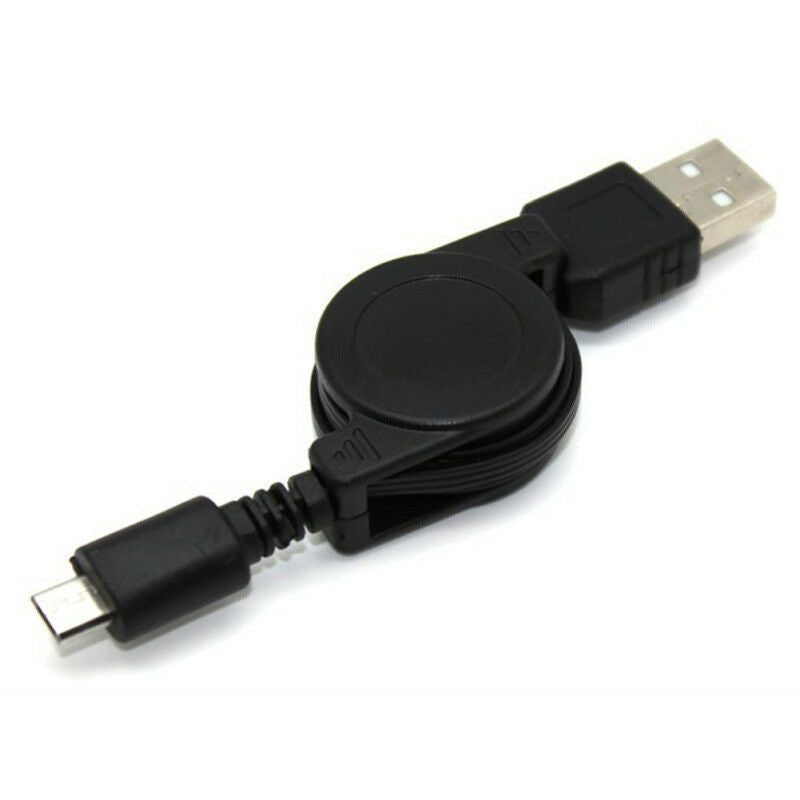 Retractable Micro USB Data Sync Charging Cable Cord Cell Phones Accessories