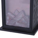 LED Flame Lantern Lamps Simulated Fireplace Light Bulb Living Room Home Deco Ew