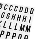104pcs Cinematic Lightbox Replacement Letters & Numbers Signs black for A4