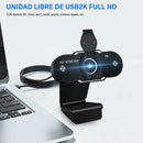 2K Full HD USB 2.0 Webcam Video Recording Online Teaching Conference Web Camera