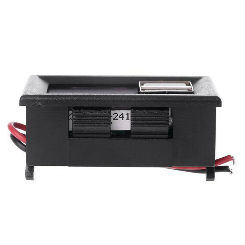 12V Voltage Battery Panel Digital Display Meter Car Voltmeter Durable Dual USB