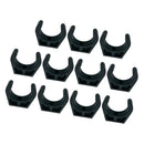 10pc 1-3/4" Nylon Boat Hook Kayak Paddle Holder Split Clip Paddle Rod Keeper