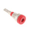 5 Piece 2mm Banana Jack Binding Post Nut For Multimeter Test Red