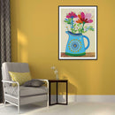 5D DIY Special Shaped Diamond Painting Flower Cross Stitch Mosaic Kit Decor