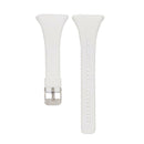 Adjustable Silicon Wristband Watch Band Strap for Polar FT4 FT7 FT White