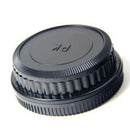2 in 1 Rear Lens Cap+Camera Body Cover Cap for Pentax K PK Camera US