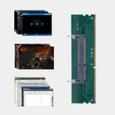 DDR3 SODIMM 1600MHz 204-pin to 240 pin SO-DIMM Laptop Memory Transfer Ca KJQ