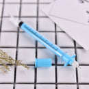1x Syringe Pen Stationery Ballpoint  Automatic Refillable Ballpen Bullet 38mm LJ