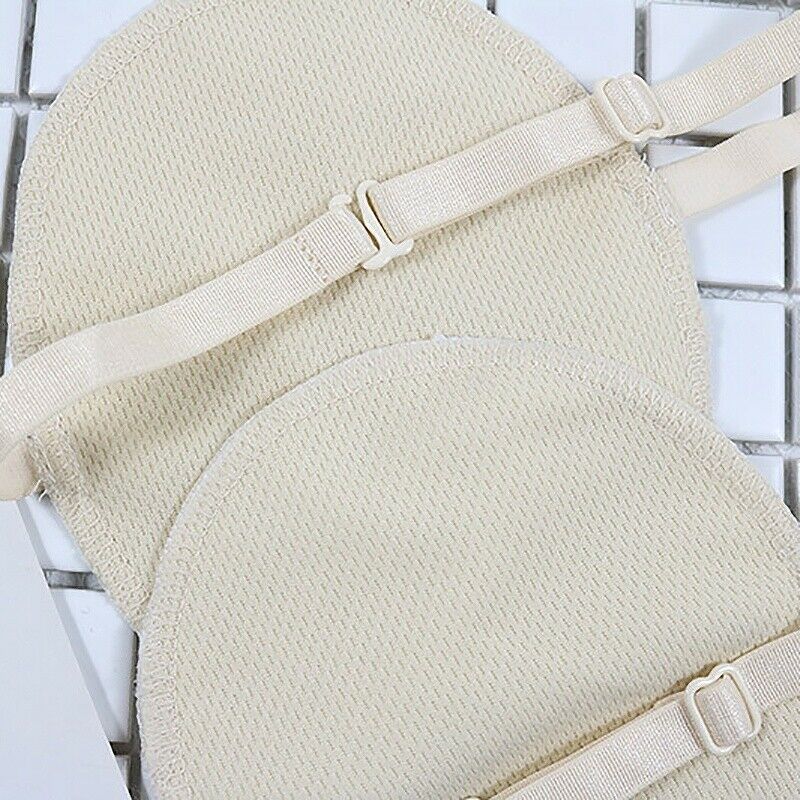 1 Pair Underarm Sweat Shield Pad Washable Armpit Sweat Absorbing Guards Sho U9L9