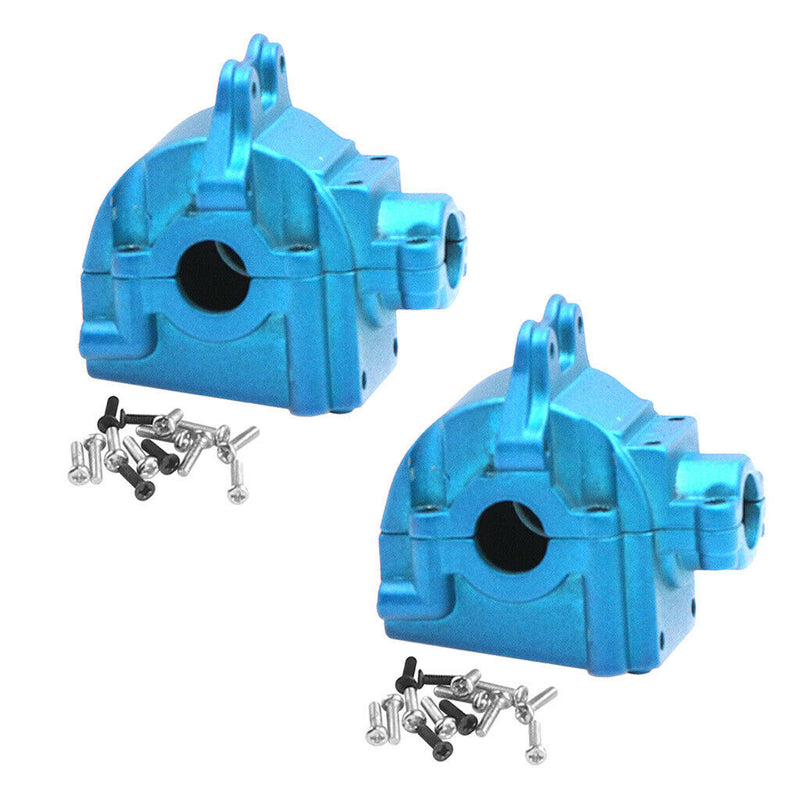 RC Metal Gearbox Housing Cover for WLTOYS 144001 1:14 RC Car Parts Blue