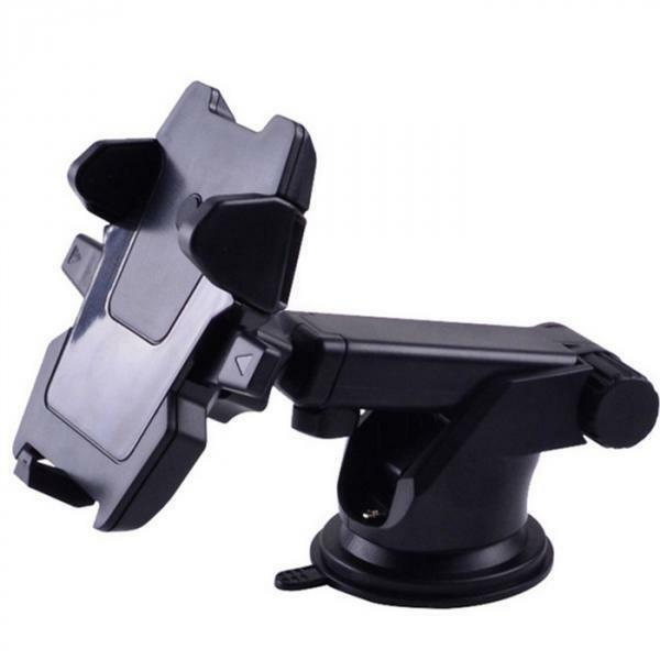Universal Mobile Phone 360 Rotating Car Magnetic Holder Stand Cradle White