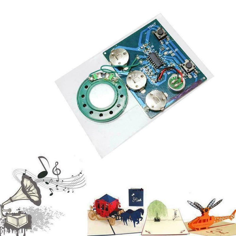 30S Recordable Voice Module Music Sound Talk Chip For Musical Gift Card Gre X0T8