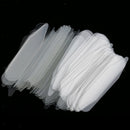 200pcs Plastic Clear Colalr Stays Bones Stiffeners 5 x 1cm