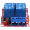 DC 12V 2-Channel Relay Module with Optocoupler H/L Level Triger for Arduino