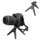 Portable Folding Tripod Stand for Canon Nikon Cameras DV Camcorders Black