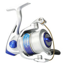 Spinning Fishing Reel with Fishing Line 12BB Flywheel Winter Ice Fishing Re