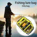 230g Outdoor Fishing Reel Storage Bag Fly Tackle Gear Bag Storage Lure Port