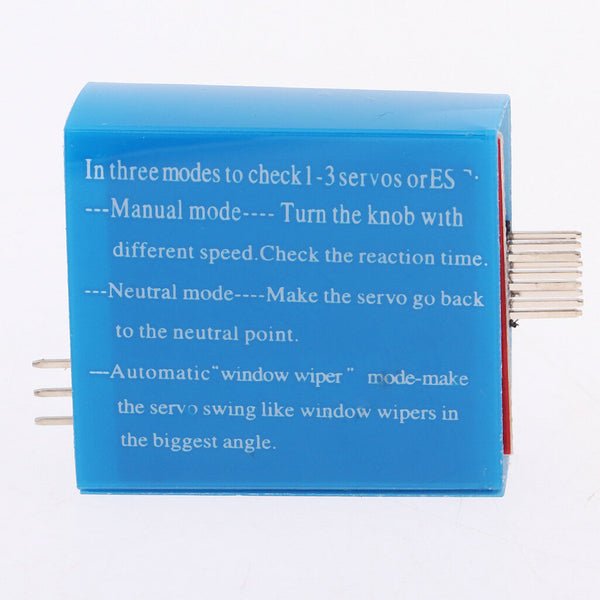 RC Drone Motor ESC Electronic Speed Controller Tester DC 4.2-6V Metal