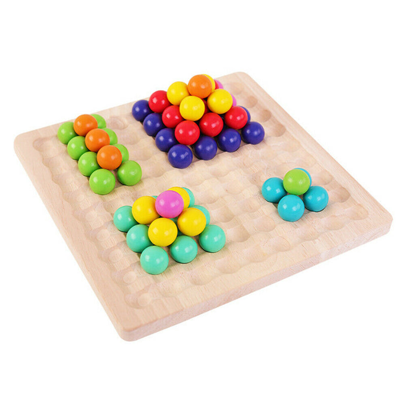 Colorful Clip Beads Puzzle Educational Toys Attention Training Desktop Games