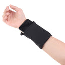 Travel Black Wrist Wallet Pouch Portable Pocket Key Zipper Sport Wrist Belt  Gw