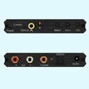 192KHz USB DAC Digital to Analog Audio Converter, with Remote, Bass Adjustment,