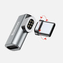 Baseus Mini USB/Type-C Fast Charging Magnetic Waterproof Elbow Adapter Converter