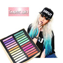 48 Colors Nontoxic Temporary Pastel Square Hair Chalk Dye Soft Pastel Hair Color
