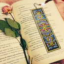 DIY Special Shaped Diamond Painting Creative Leather Bookmarks with Tassel