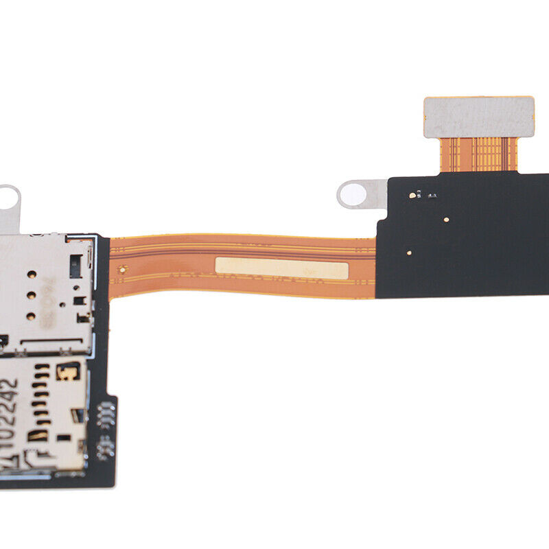 1Pc SIM card TF card slot holder flex cable for Xperia M2 D2303 D2305 D2 OZ