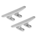 2pcs Marine Grade 316 Stainl Steel Heavy Duty Hollow Base Boat Cleat 100mm