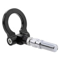 Black Billet Aluminum Racing Tow Towing Folding Hook for Japanese Vehicles