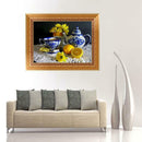 DIY 5D Diamond Embroidery Painting Tea Time Rhinestone Cross Stitch Decor