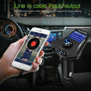 2018 New M7S Car Bluetooth Kit MP3 Player FM Transmitter USB Charger